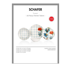 Schafer Lunar 24 Prç.Yemek Takımı-1S4252-01001-NON01