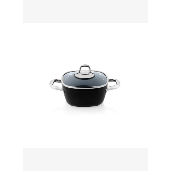 Schafer Gastronomie Master 24 Cm.Seramik Basık Tencere-1S2404-21001-SIY04