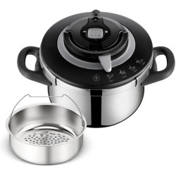 Tefal P4550731 Clipso+ Chef 4 Pişirme Programlı 6 Litre Düdüklü Tencere - 1510002662