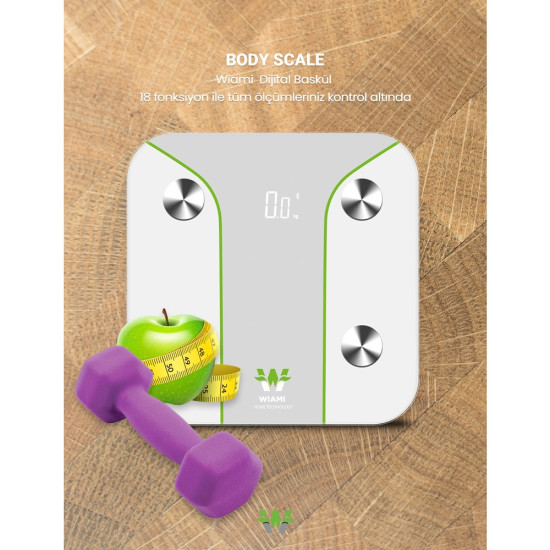 Wiami AKILLI YAG OLCER BLUETOOTH TARTI