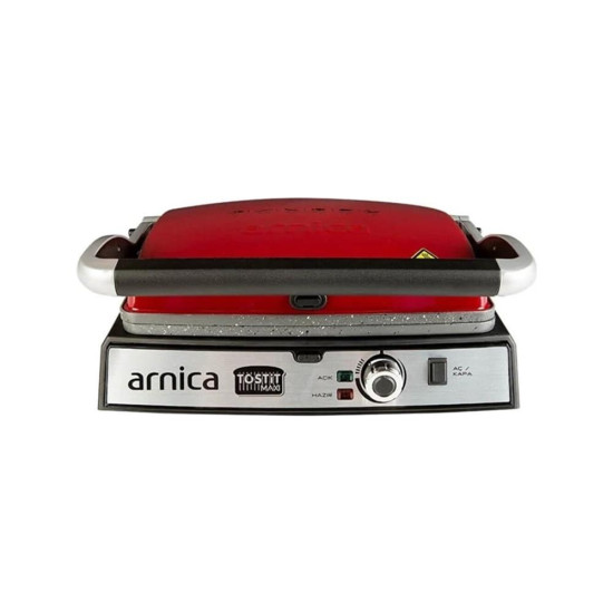 Arnica GH26243 TOSTIT Maxi Tost Makinesi Kırmızı
