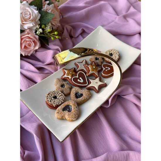 Mikasa Moor Dream Gold Dikdörtgen Servis Tabağı