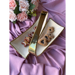 Mikasa Moor Dream Gold Dikdörtgen Servis Tabağı 2 Bölmeli 31CM