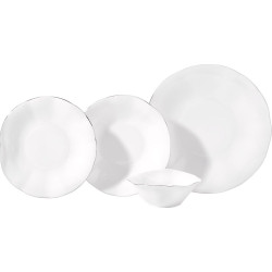 Korkmaz Rosa Collection Platin 30 Parça Yemek Takımı A9802