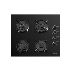 Luxell LX-40 TAHDF Gaz Kesme Emniyetli Emaye Izgara Cam Ankastre Ocak