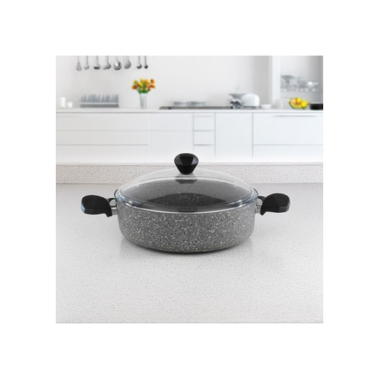 Schafer Cory 24 Cm.Y.Y Basık Tencere-1S0831-22001-GRI04