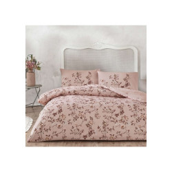 Taç 3464 Ranforce Çift Kişilik Nevresim Takımı Sorel Pembe-1000051038