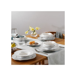 Schafer Galio 48 Prç.Yemek Takımı-Platin-1S2448-01001-PLT01