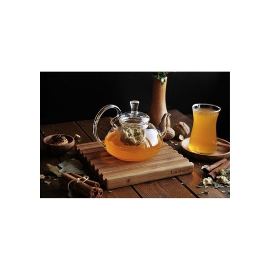 Bambum Jasmine 400 Ml.Süzgeçli Demlik-T1616