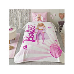 Taç 5420 Lisanslı Pkb Tek Kişilik Pike Takımı Barbie Light-1000050173