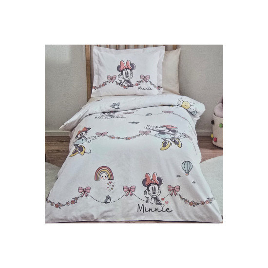 Özdilek Ranforce Bebe Nevresim Takımı-Dsny Minnie Bowties