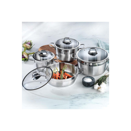 Schafer Shf2410 Vals 8 Parça Tencere Seti