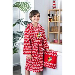 Özdilek Mickey Mouse Enjoy Disney Lisanslı Çocuk Havlu Bornoz Seti 5/6 Yaş