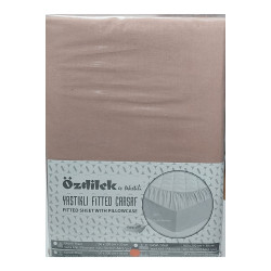 Özdilek Colourist Fitted Ranforce 100x200 Yastık Kılıflı Çarşaf-Nil