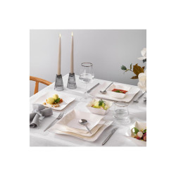 Schafer Lovise 24 Prç.Yemek Takımı-Platin-1S4245-01001-PLT01