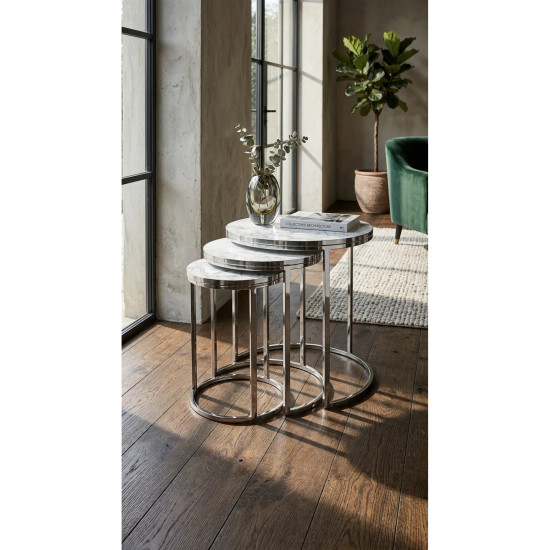 Ylzhome Ml 347 3 Ayaklı Sehpa Krom
