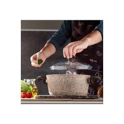 Falez Creamy Granıtec 22 x 11 cm Tencere
