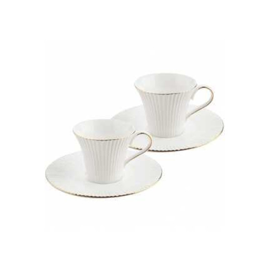 Biev 2'li Porselen Çay Fincan Tk 240 Ml-Easy-0922Capl