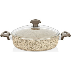 Falez Creamy Granit 26*7 cm Karnıyarık Tenceresi