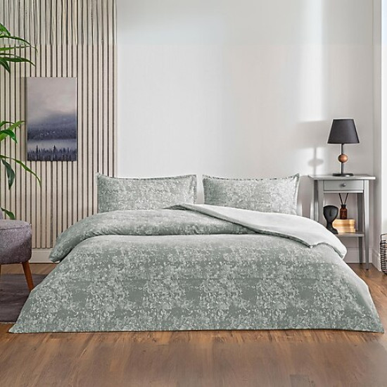 Taç 4676 Seç Ser Çift Kişilik Nevresim Takımı Shimmer Gri-1000050925